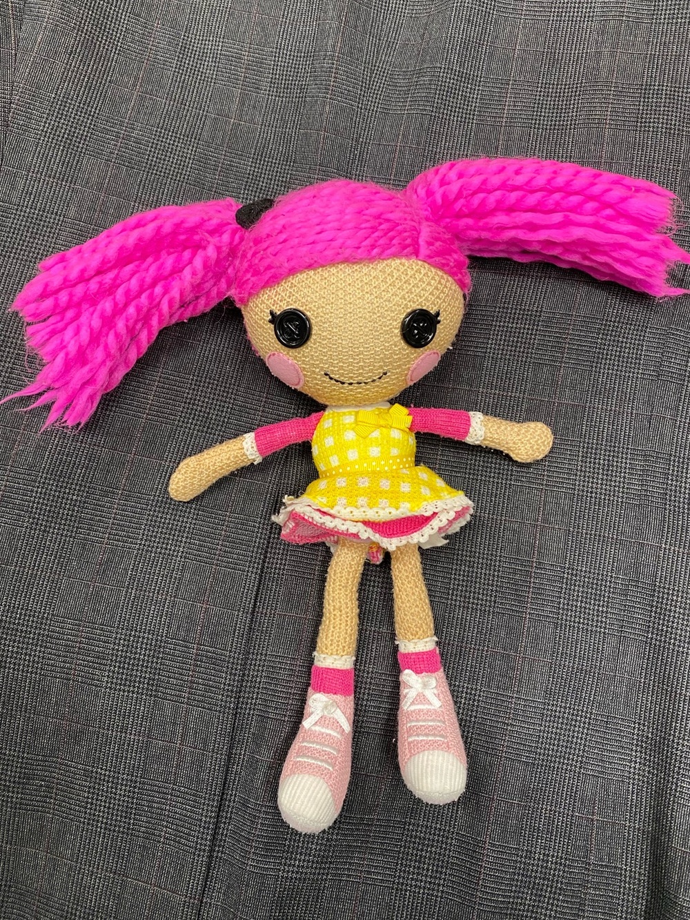 Lalaloopsy Crumbs Sugar Cookie Super Silly Party crochet doll - 12 inches